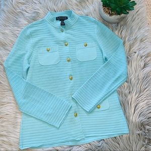 Dialogue cardigan size XS teal